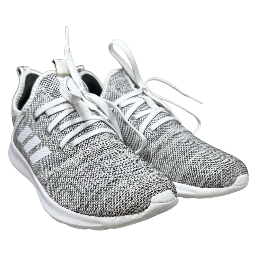 adidas Cloudfoam Pure Women's Cloud White/Core Black 10 DB0695 Running Walking